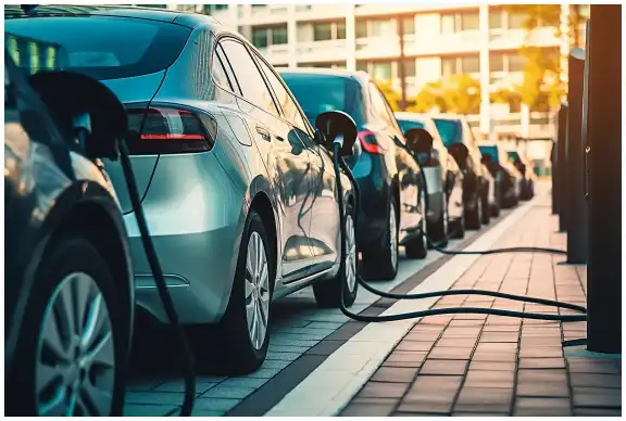 Largest network of charging stations for EVs.